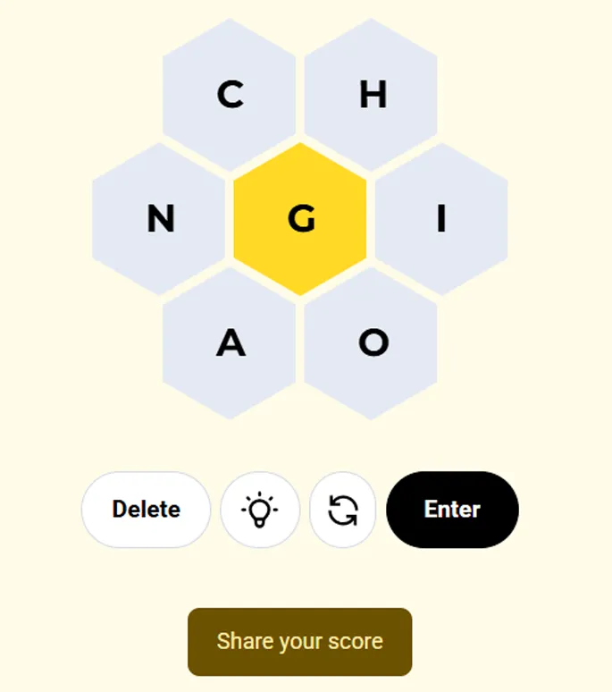 Spelling bee Unlimited Step 2 - Run multiple games without losing progress